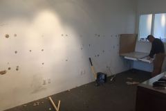 Demolish and remove old office cubicles in Annandale VA