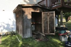 Shed removal Washington DC and Maryland
