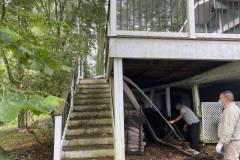 Deck Demolition in Middleburg, VA