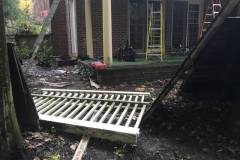 Second Story Deck Removal in Bethesda, MD