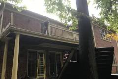 Second Story Deck Removal in Bethesda, MD