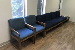 Haul away old contents of dentist office.