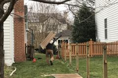 Wood Fence Removal in Arlington VA