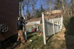 Backyard Fence Demolition in Washington DC