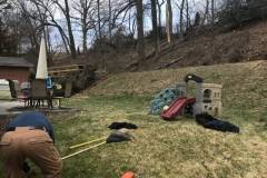 Backyard Fence Demolition in Washington DC