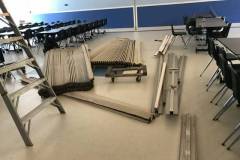 Removing Separator From Reception Hall in Falls Church, VA
