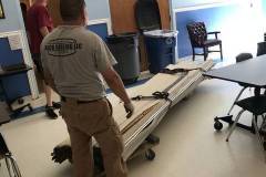 Removing Separator From Reception Hall in Falls Church, VA