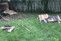 Storage building tear down and remove in Springfield VA